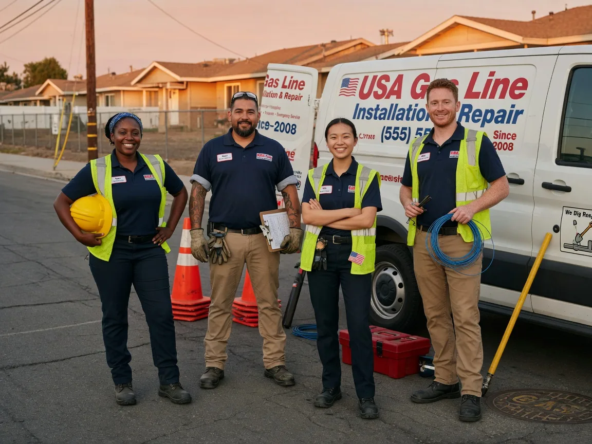 Gas Line Installation company in Coldwater, KS